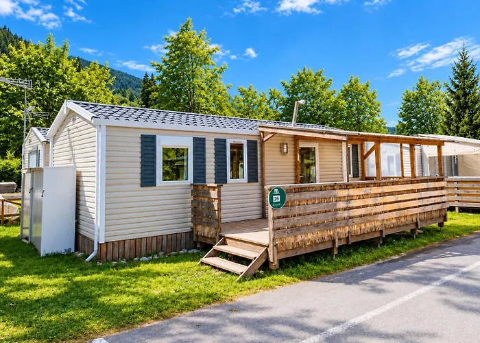 Le Genepi Mobil-Home 3 Chambres Pour 6 Pers Avec Climatisation Camping 3 Etoiles